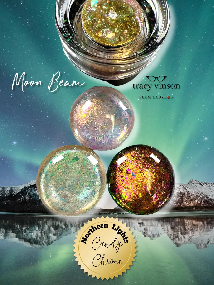 Northern Lights Candy Chrome: Moon Beam - Cordoza Nail Supply