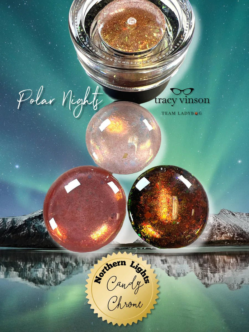 Northern Lights Candy Chrome: Polar Nights - Cordoza Nail Supply