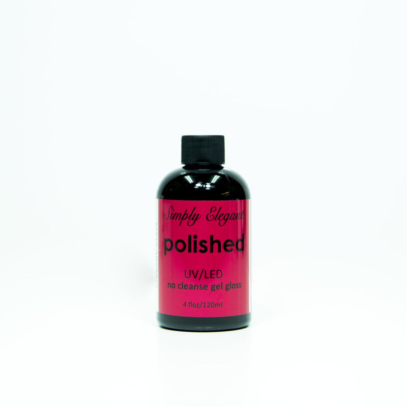 Polished Top Gloss **use with pigments for ultimate mirror finish** - Cordoza Nail Supply