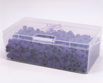 Purple Sanding Bands 500ct - Cordoza Nail Supply
