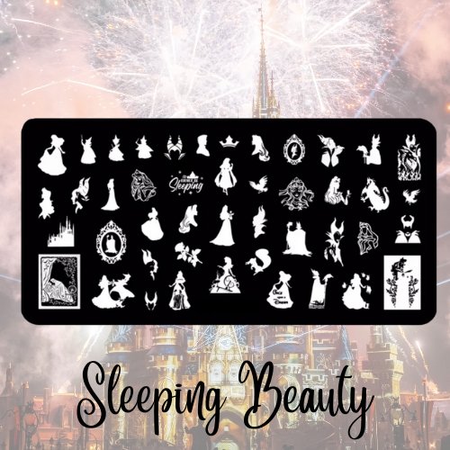 Sleeping Beauty Plate - Cordoza Nail Supply