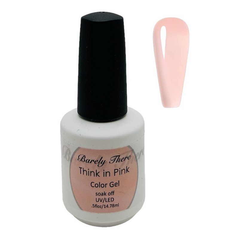 Think in Pink Semi-Transparent Gel Polish - Cordoza Nail Supply